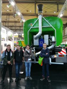 Schülerfirma zu Besuch auf der AGRITECHNICA