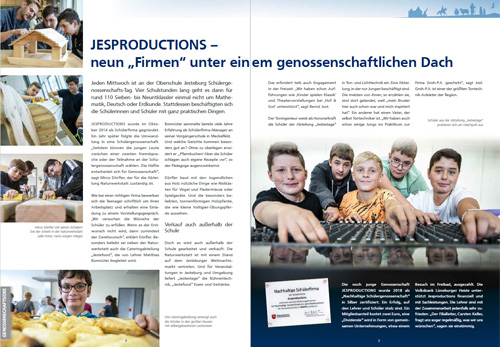 JESPRODUCTIONS Volksbank Magazin