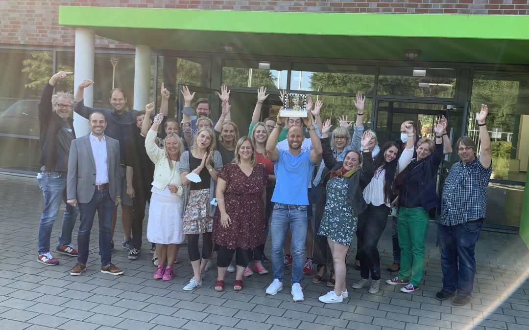 Alexander Vogt nach seinem Salto-Weltrekord