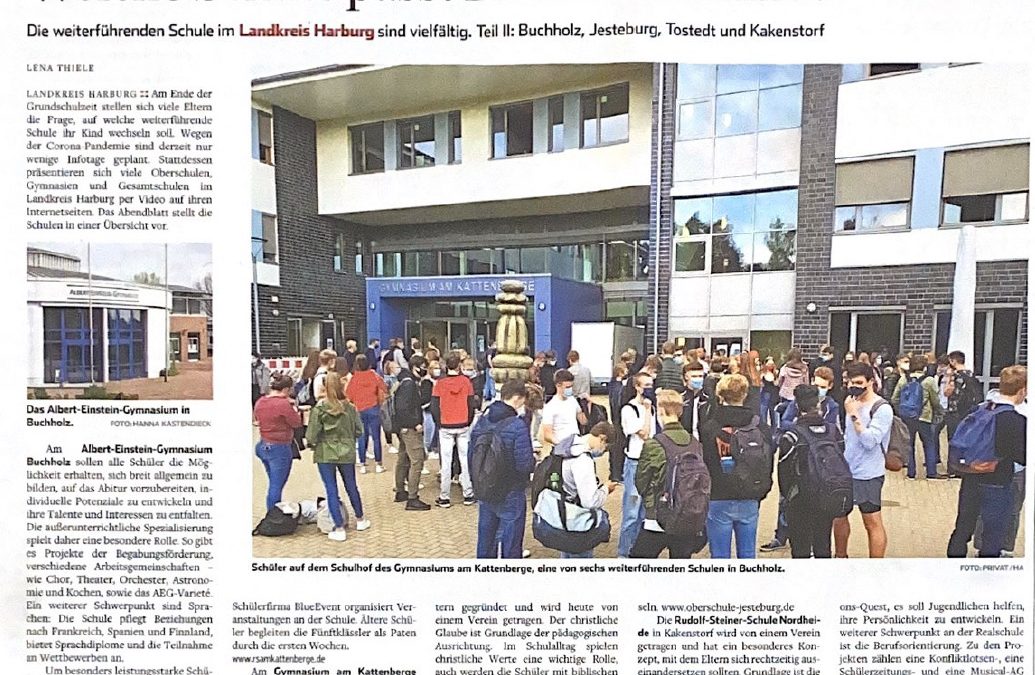 Presse: HH Abendblatt Welche Schule passt zu meinem Kind?