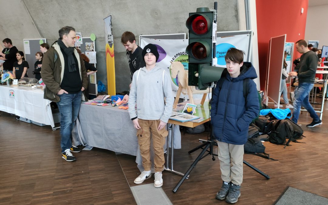 Schülerfirmenmesse an der Uni Leuphana in Lüneburg