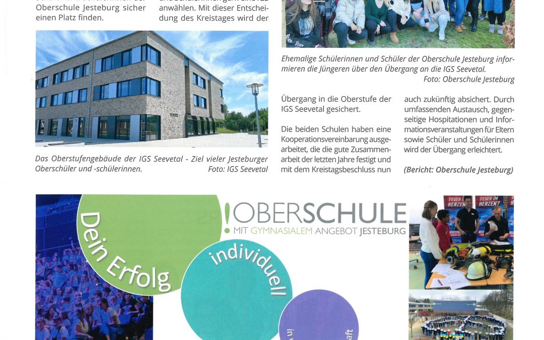 Es gibt eine Lösung für den Oberstufenbesuch!