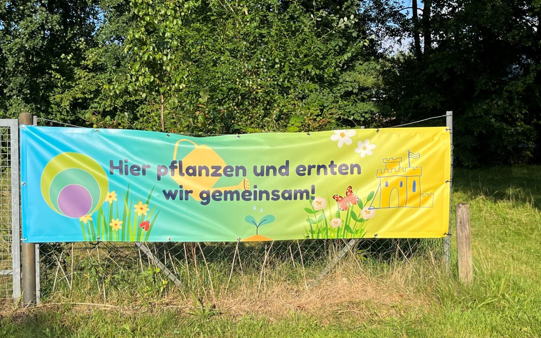 Schulgarten-Kooperation mit der Grundschule