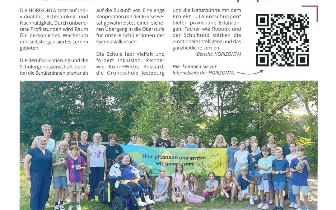 HORIZONTA: Eine Schule der Vielfalt und Zukunftsperspektiven